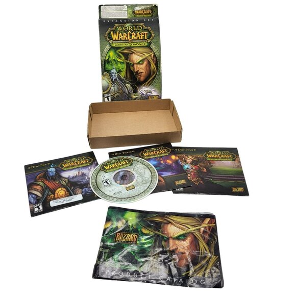 World of Warcraft Burning Crusade Expansion Set Windows 2000 Macintosh PC Game - Picture 2 of 16